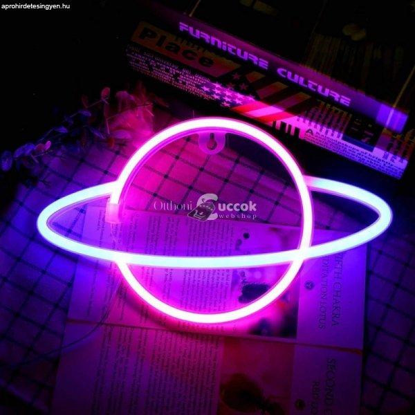Neon LED fények - Bolygó