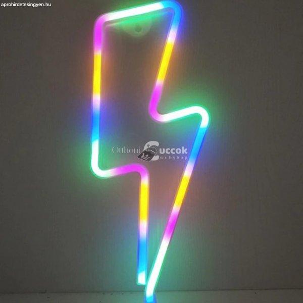 Neon LED fények - Színes Villám