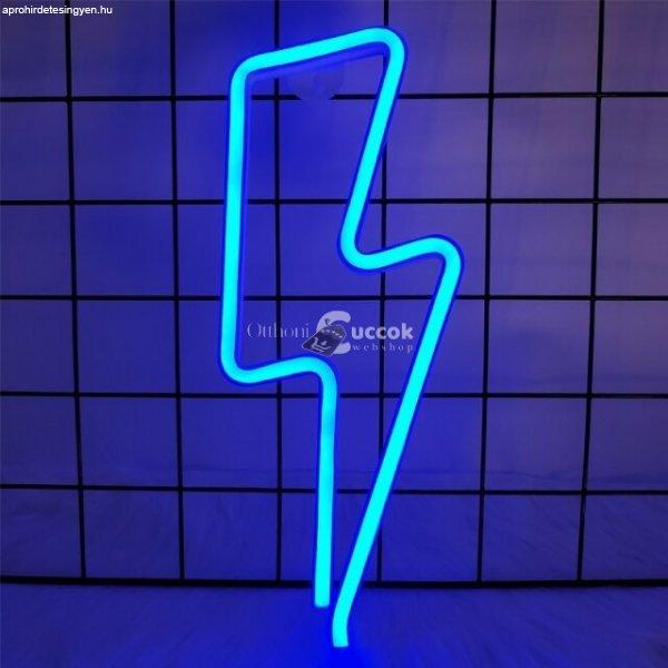 Neon LED fények - Kék Villám