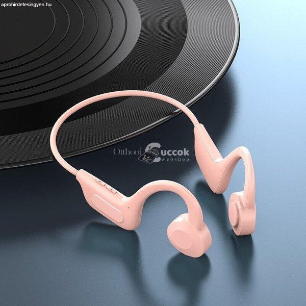 Csontvezető Fülhallgató, Vezeték nélküli vízálló fülhallgató - -
Rózsaszín