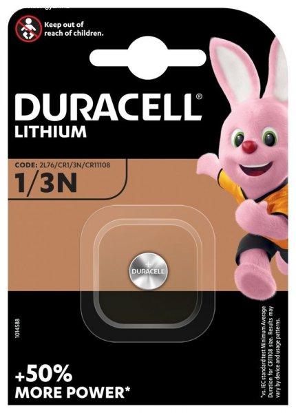 Duracell 1/3N 3V-os lithium elem bl/1