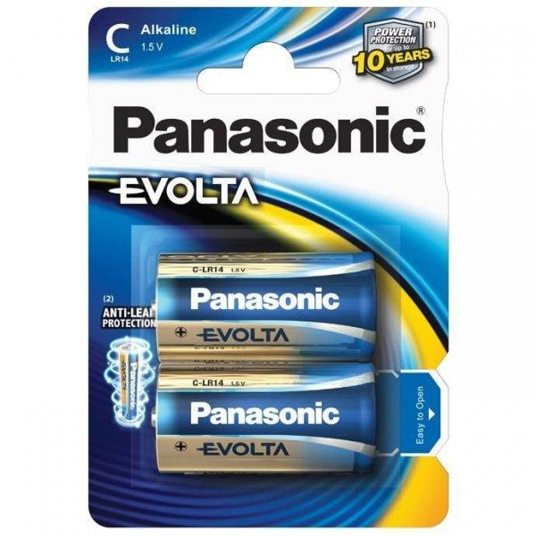 Panasonic Evolta LR14,C, alkáli baby elem BL/2