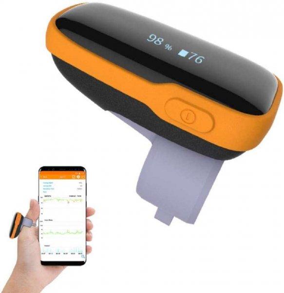 Viatom PO1Hordható véroxigén és pulzust mérő készülék Bluetooth
kapcsolat /okos pulzoximéter