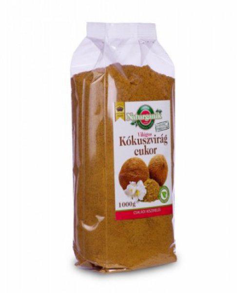 Naturganik kókuszvirág cukor világos 1000g