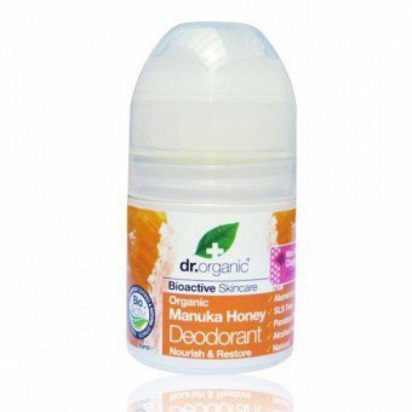 Dr.organic golyós dezodor manuka mézes 50ml