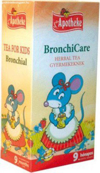 Apotheke tea bronchicare herbal gyermekeknek filteres 20db