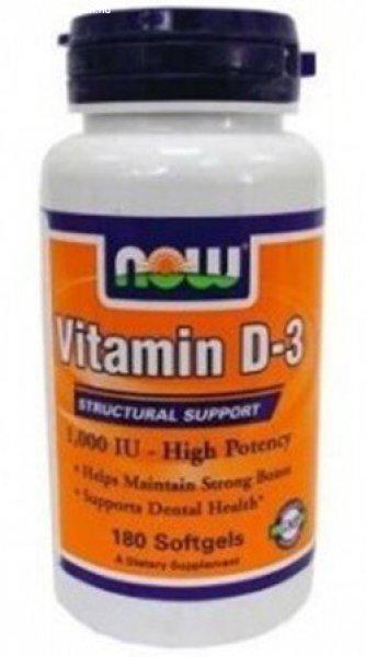 Now vitamin d-3 1000ne rágótabletta 180db