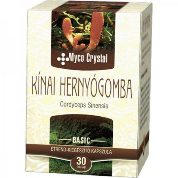 Myco crystal kínai hernyógomba kapszula 30db