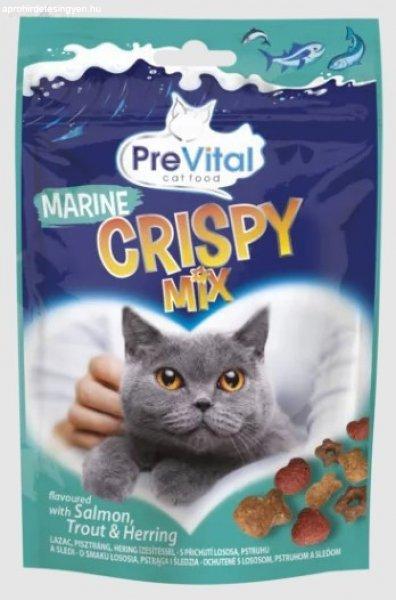 Prevital Snack 60 g jutalomfalat cicáknak Marine crispy mix