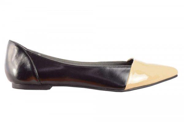 Pier One fekete-bézs női cipő – 39