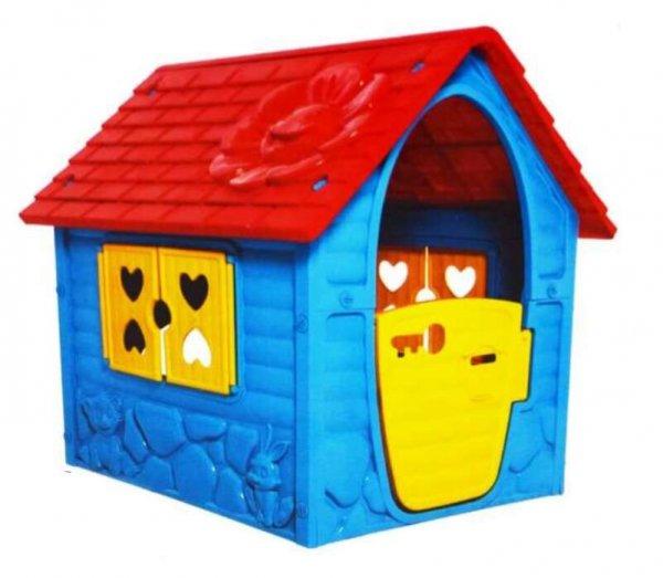 Dorex műanyag Játszóház - Állatok #kék-piros