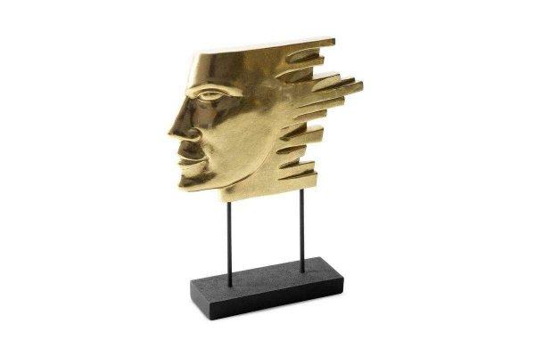 Kali maszk figura Arany/fekete 27x6x34 cm