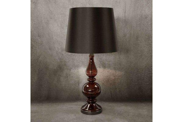 Alma asztali lámpa Bordó/fekete 28x36x70 cm