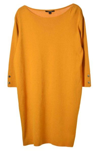 Comma sárga kötött női tunika – 44
