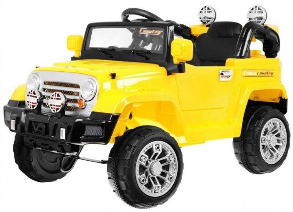 Jeep country sárga akkumulátoros autó