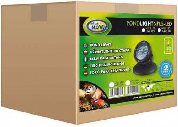 Aqua Nova NPL5-LED kerti tó LED világítás (4 w)