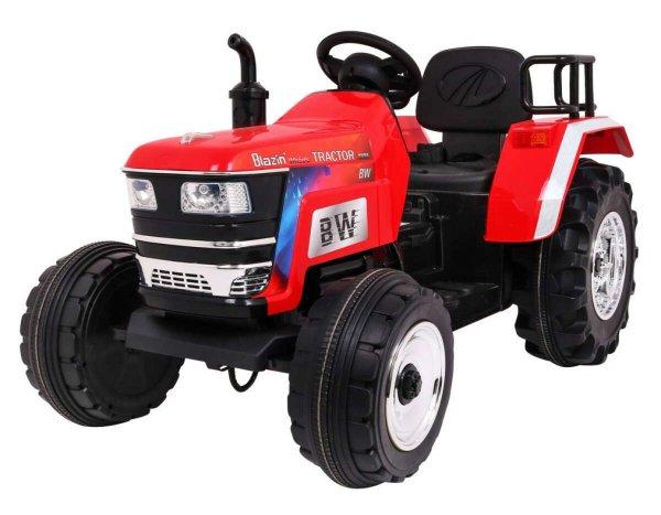 BLAIZN BW elektromos traktor, 12V, piros