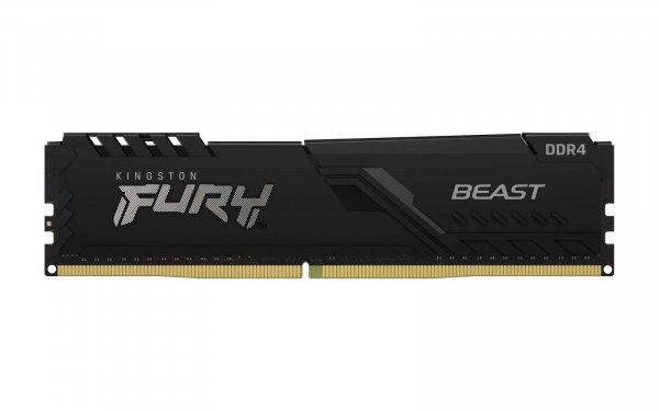 Kingston Fury Beast DDR4 16GB 2666MHz CL16 DIMM 1.2V memória