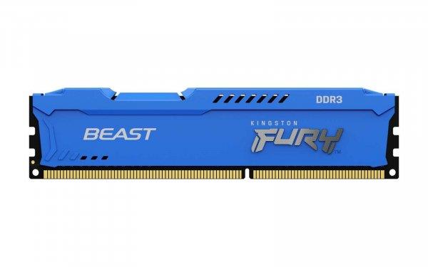 Kingston Fury Beast DDR3 8GB 1600MHz CL10 DIMM 1.5V memória