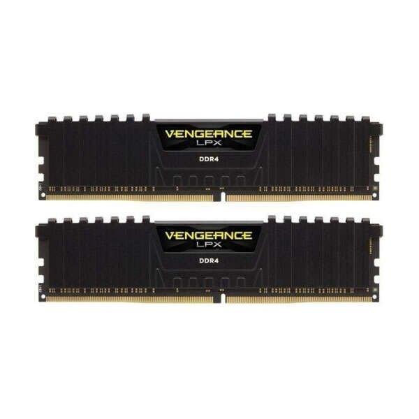 Corsair 16GB (2x8GB) Vengeance LPX Black 2666MHz DDR4 CL16 1.20V Dual-channel
memória