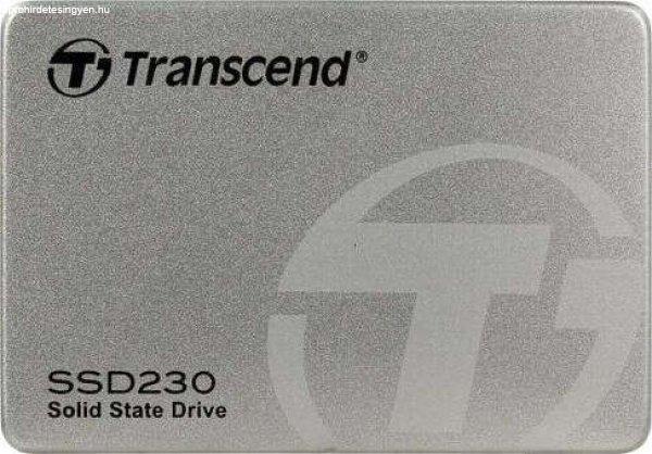 Transcend SSD230S, 512GB, 2.5'', SATA3, 3D, Aluminum ház, belső SSD