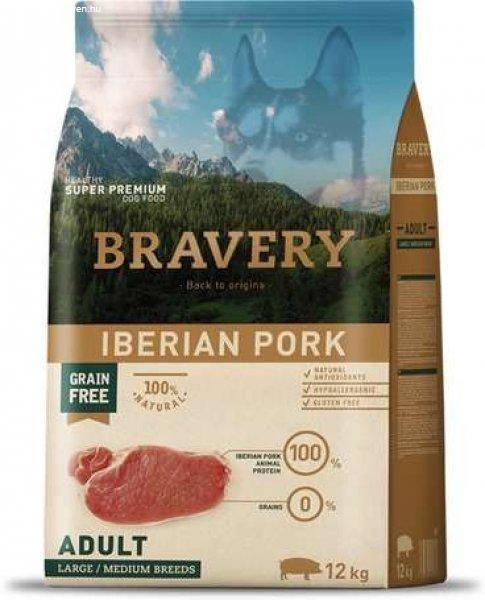 Bravery Dog Adult Medium/Large Grain Free Iberian Pork 12 kg
