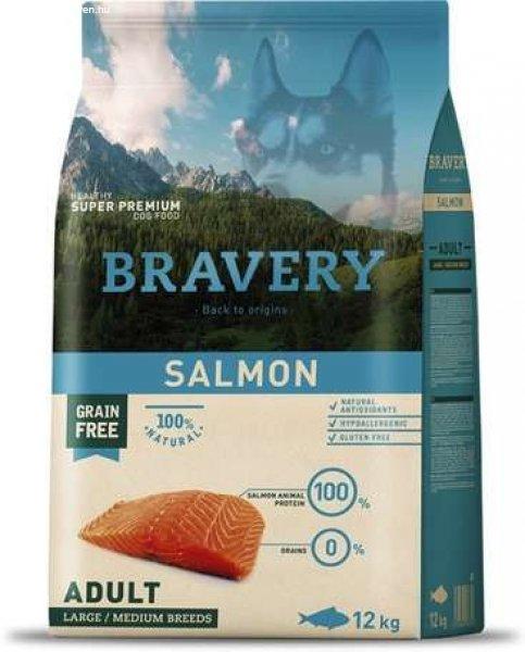 Bravery Dog Adult Medium/Large Grain Free Salmon 12 kg