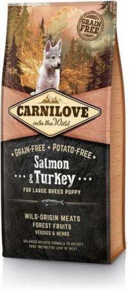 CarniLove Puppy Large Salmon & Turkey 12 kg