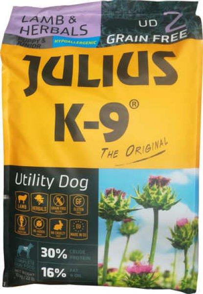Julius-K9 GF Hypoallergenic Utility Dog Puppy & Junior Lamb & Herbals (2 x 10
kg) 20 kg