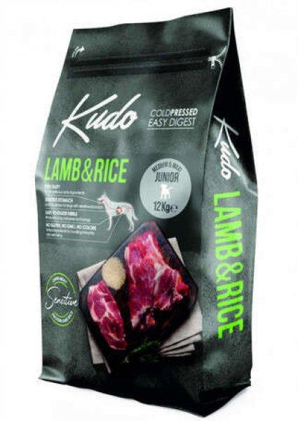 Kudo Junior Medium & Maxi Lamb & Rice Low Grain 12 kg
