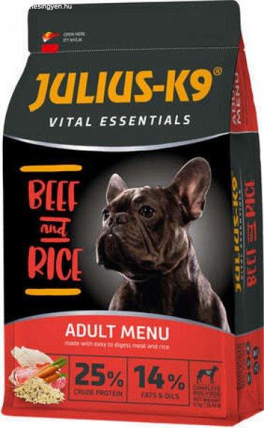 Julius-K9 Vital Essentials Adult Beef & Rice (2 x 12 kg) 24 kg
