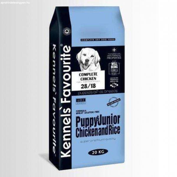 Kennels' Favourite Puppy & Junior Chicken & Rice 12.5 kg
