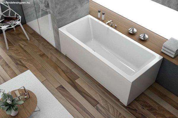 Kolpa Elektra beépíthető egyenes Fürdőkád 80x180cm #fehér
