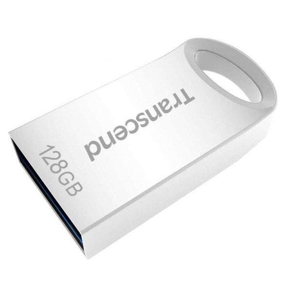 Transcend JetFlash 710 USB flash meghajtó 128 GB USB A típus 3.2 Gen 1 (3.1
Gen 1) Ezüst