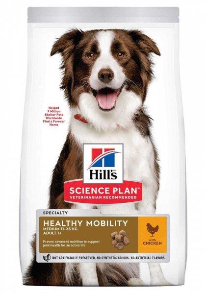 Hill's Sp canine adult  medium chicken 14KG száraz kutyaeledel az aktív
mozgásért csirkés