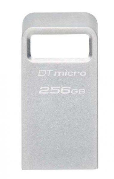 Kingston Technology DataTraveler Micro USB flash meghajtó 256 GB USB A típus
3.2 Gen 1 (3.1 Gen 1) Ezüst