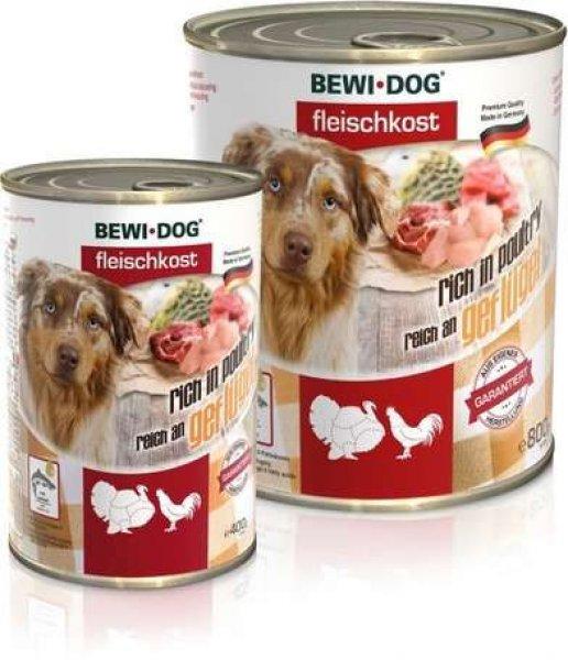 Bewi-Dog baromfi színhúsban gazdag konzerves eledel (24 x 800 g) 19.2 kg