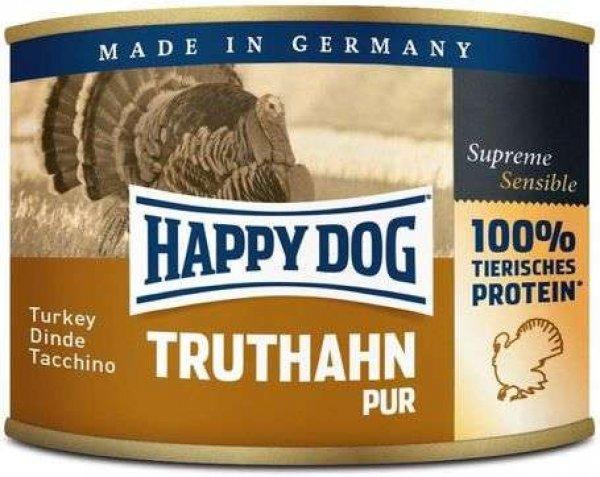 Happy Dog Pur Texas - Pulykahúsos konzerv (24 x 200 g) 4.8 kg