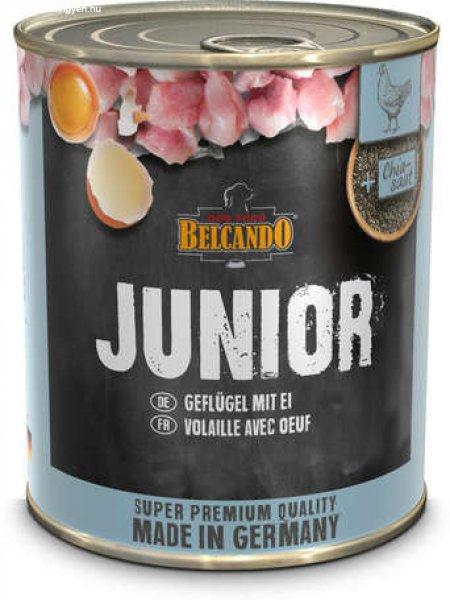 Belcando Junior konzerv baromfihússal és tojással (18 x 800 g) 14400 g