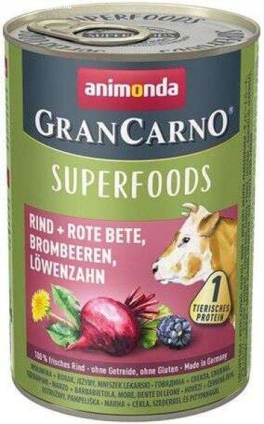 Animonda GranCarno Superfoods marhával és céklával (24 x 400 g) 9600 g
