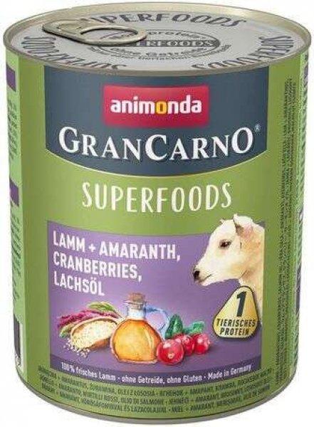 Animonda GranCarno Superfoods báránnyal és áfonyával (24 x 800 g) 19200 g
