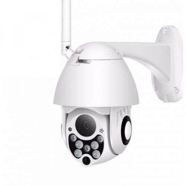 Onvif 21P Biztonsági IP Kamera, Wifis, univerzális, vízálló, kétirányú
hang, FullHD