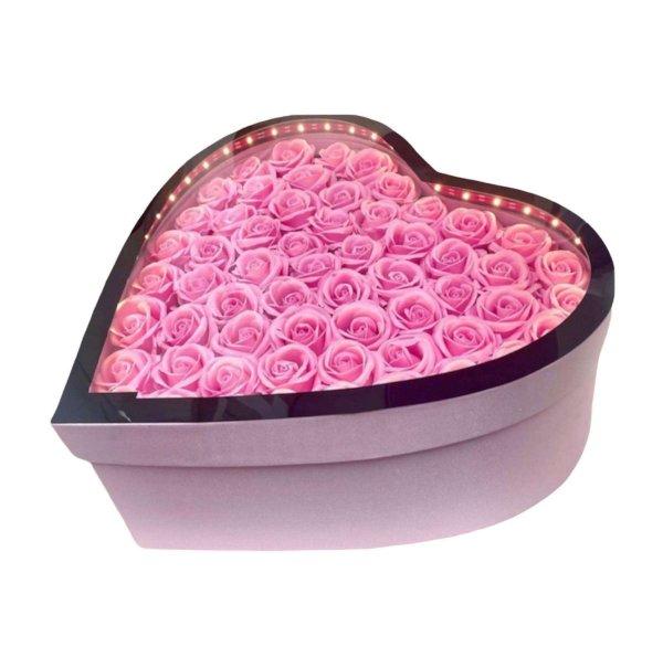 LED-es rózsabox
