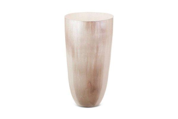 Cardo üveg váza Krémszín/bézs 20x20x37 cm