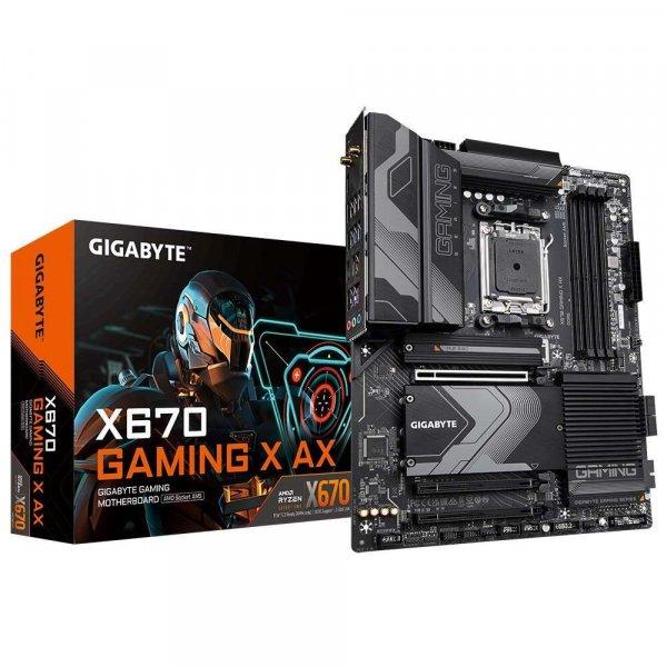 Gigabyte  Alaplap AM5 X670 GAMING X AX AMD X670, ATX
