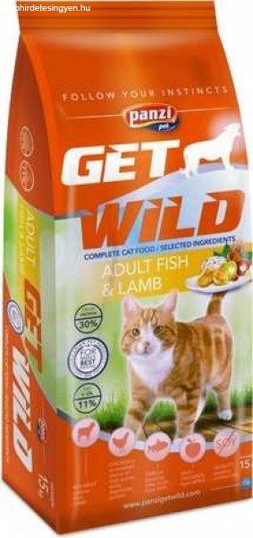 Panzi GetWild Adult Cat Fish & Lamb (2 x 15 kg) 30 kg
