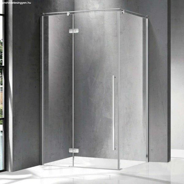 Wellis Sorrento Plus 100 szögletes Zuhanykabin nyílóajtóval - Többféle
kivitelben
