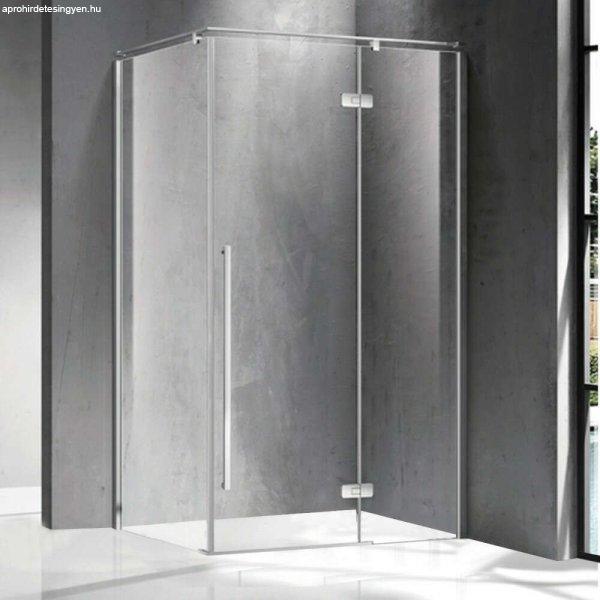 Wellis Sorrento Plus 120 szögletes Zuhanykabin nyílóajtóval - Többféle
kivitelben