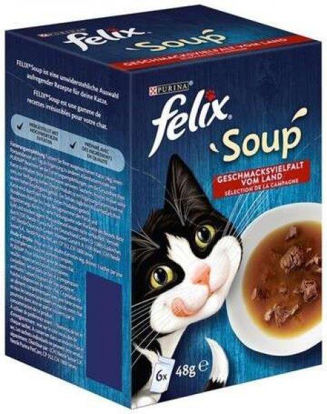 Felix Soup házias, húsos válogatás leveses szószban macskáknak (25 csomag
| 25 x 6 x 48 g | 150 adag leves) (25 x 6 x 48 g) 7.2 kg