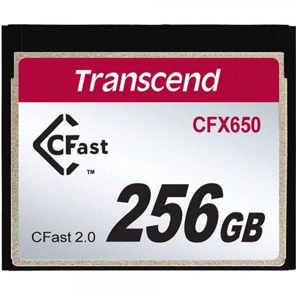 Transcend CFX650 256 GB CFast 2.0 MLC memóriakártya